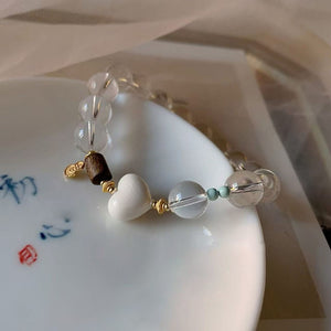 Soumra Clear Quartz Pure Intention Bracelet