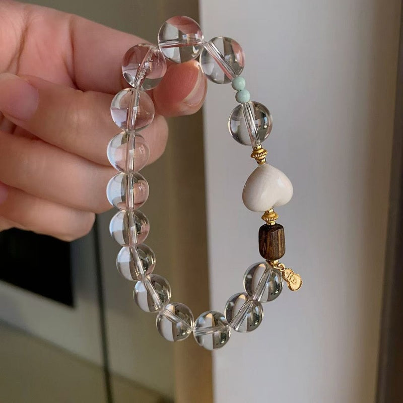 Soumra Clear Quartz Pure Intention Bracelet