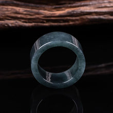 Load image into Gallery viewer, Soumra Jadeite Calm Prosperity Signet Ring