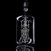 Load image into Gallery viewer, Soumra "White Quartz Divine Script" Talisman Pendant