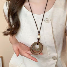 Load image into Gallery viewer, Soumra Earthen Cycle Layered Pendant