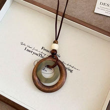 Load image into Gallery viewer, Soumra Earthen Cycle Layered Pendant