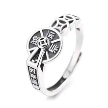 Load image into Gallery viewer, Soumra "Fortune Turn" Adjustable 925 Silver Ring