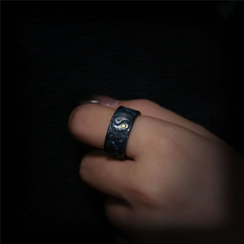 Soumra "Yin-Yang Balance" Adjustable Copper Ring