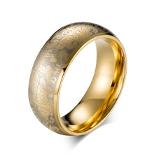 Load image into Gallery viewer, Lucky Mythological Creature Taotie Wealth Titanium Steel Ring